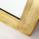 Mirror golden frame 36x66cm