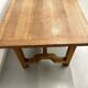 Oak farmhouse table, 1950s