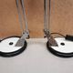 Pair of vintage desk lamps from the 60s and 70s aluminor