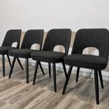 Dining Chairs by Oswald Haerdtl for Ton, 1950s, Set of 4