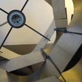 Chandelier suspension blades aluminum design year 70