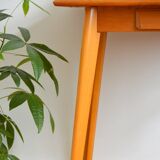 Wood and vintage formica desk 1960s