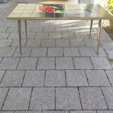 Ceramic coffee table from the 1950s signed Denisco.