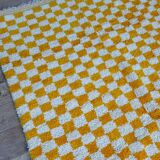 Handmade wool Berber rug 250x148cm