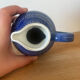 Ensemble de deux petits pichets 33 cl en céramique bleue