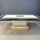 Vintage lacquered dining table, 1970s