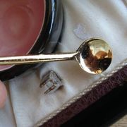 Vintage Keramos Sèvres salt cellars in their case