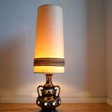 Floor lamp ceramic openwork floor lamp 70s 1970