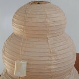 Vintage Paper Ceiling Lamp with E27 Socket, Found in Italy