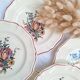 Assiettes plates Digoin Sarreguemines Modèle Lorraine