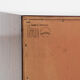 Midcentury Danish low chest of 2x2 drawers in rosewood by Hundevad 1960s