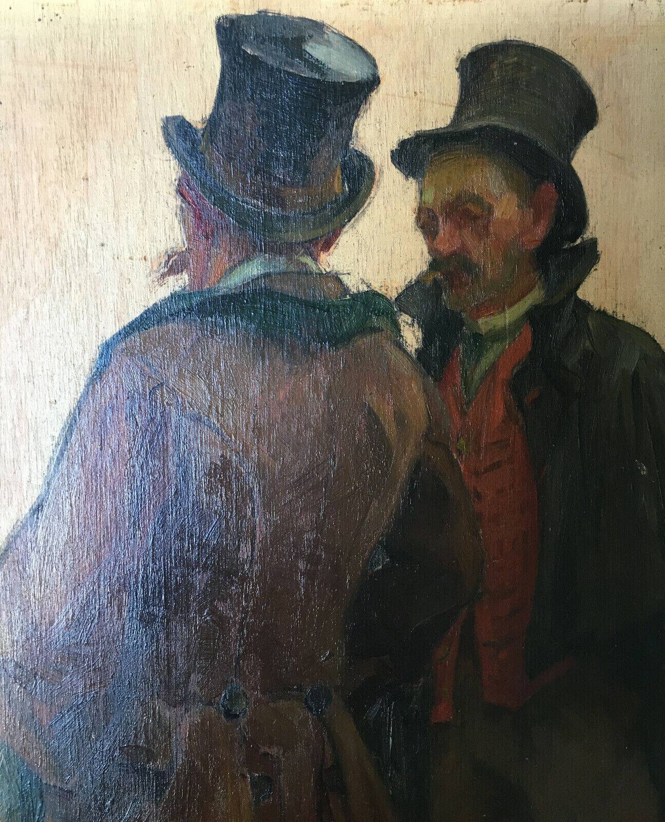 Paintings (x2 HSP) by Henri Gaston DARIEN (1864-1926) signed studies