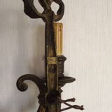Pair French Louis XV Ribbons And Bows Bronze Double Wall Lights 5411