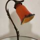 Two art nouveau style tulip lamps signed art de France