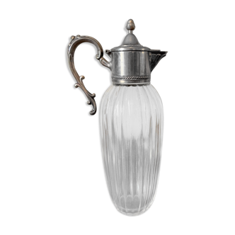 Ewer, Glass and tin, circa 1950