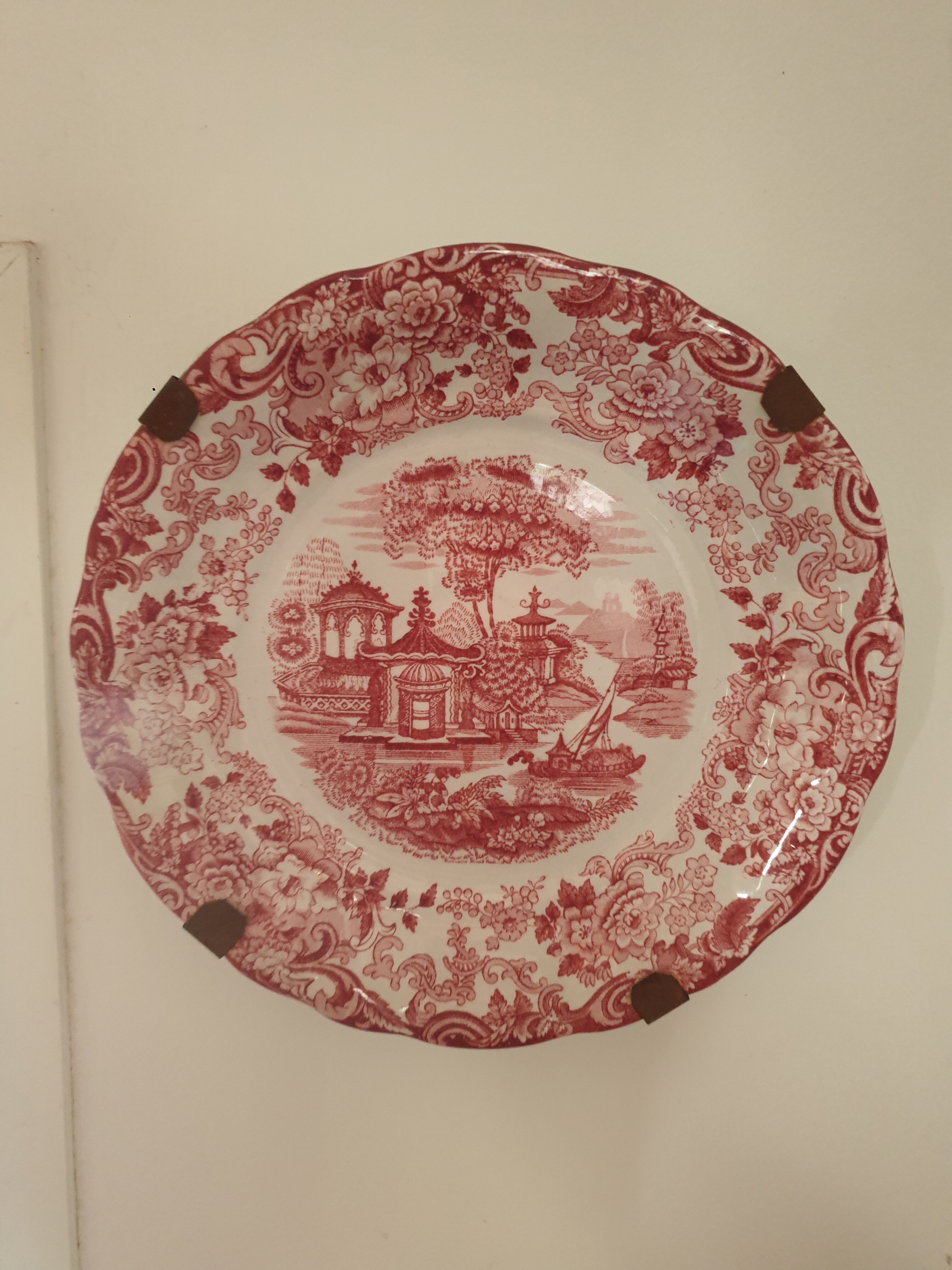 Set of decorative plates Pickman La Cartuja