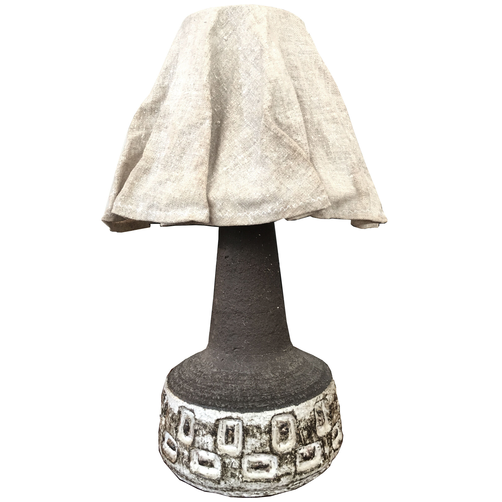 Ceramic lamp, Danish 60s