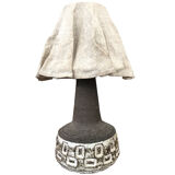 Ceramic lamp, Danish 60s