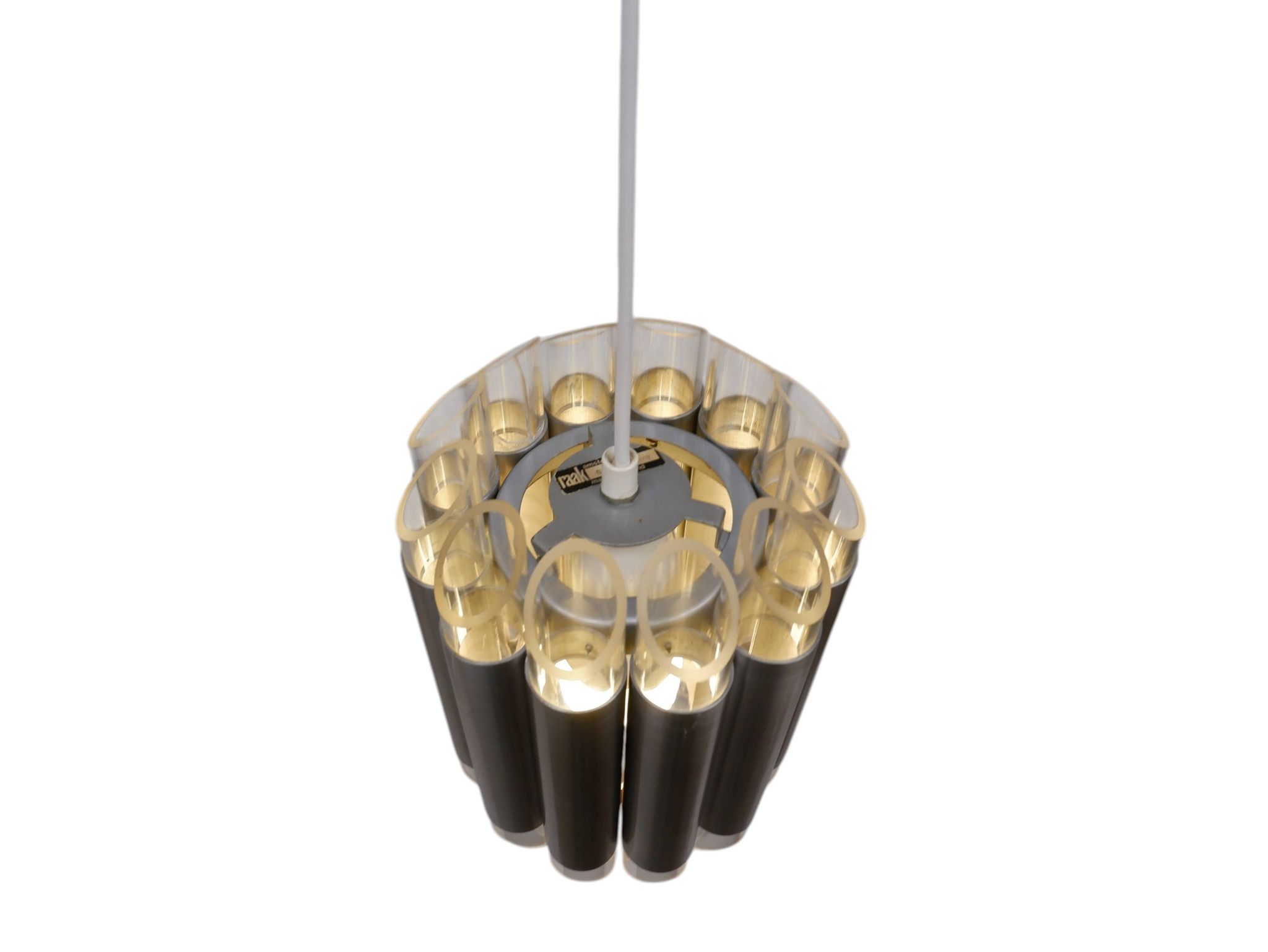 Lampe à suspension RAAK septiem, années 1960
