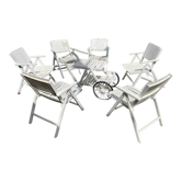 Folding vintage garden furniture