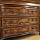 Great Lombard trumeau in wood from 20th century