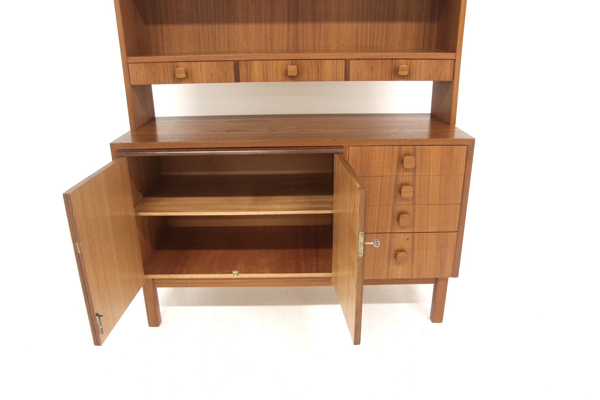 Secrétaire scandinave en teck, Suède, 1960