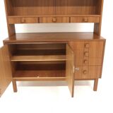 Secrétaire scandinave en teck, Suède, 1960
