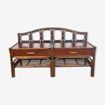 Rattan TV cabinet / sideboard