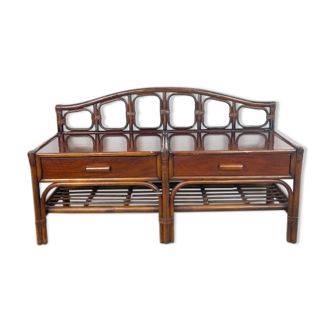 Rattan TV cabinet / sideboard