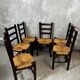 Lot de 6 chaises