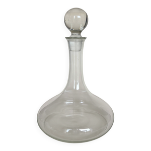 carafe en verre vintage