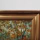 Peinture « The Forest Mill », design scandinave, années 1970, de C. May