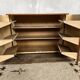 Buffet cabinet shoe cabinet on casters