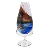 Large Murano art glass vase, signed