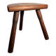 Tabouret tripode en bois