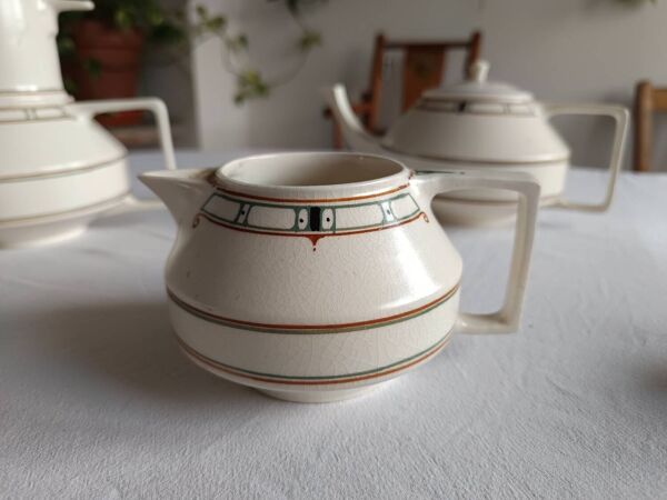 Service à thé et café terre de fer