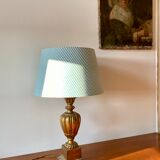 Gilded wooden lamp