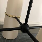 Lustre diabolical 8 lights Maison Lunel 1950