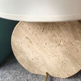 Travertine lamp Fratelli Mannelli