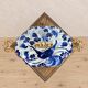 Vintage bonbonniere H. Bequet blue birds hand-painted