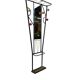 Vintage 'atomic' wall coat rack Roger Féraud