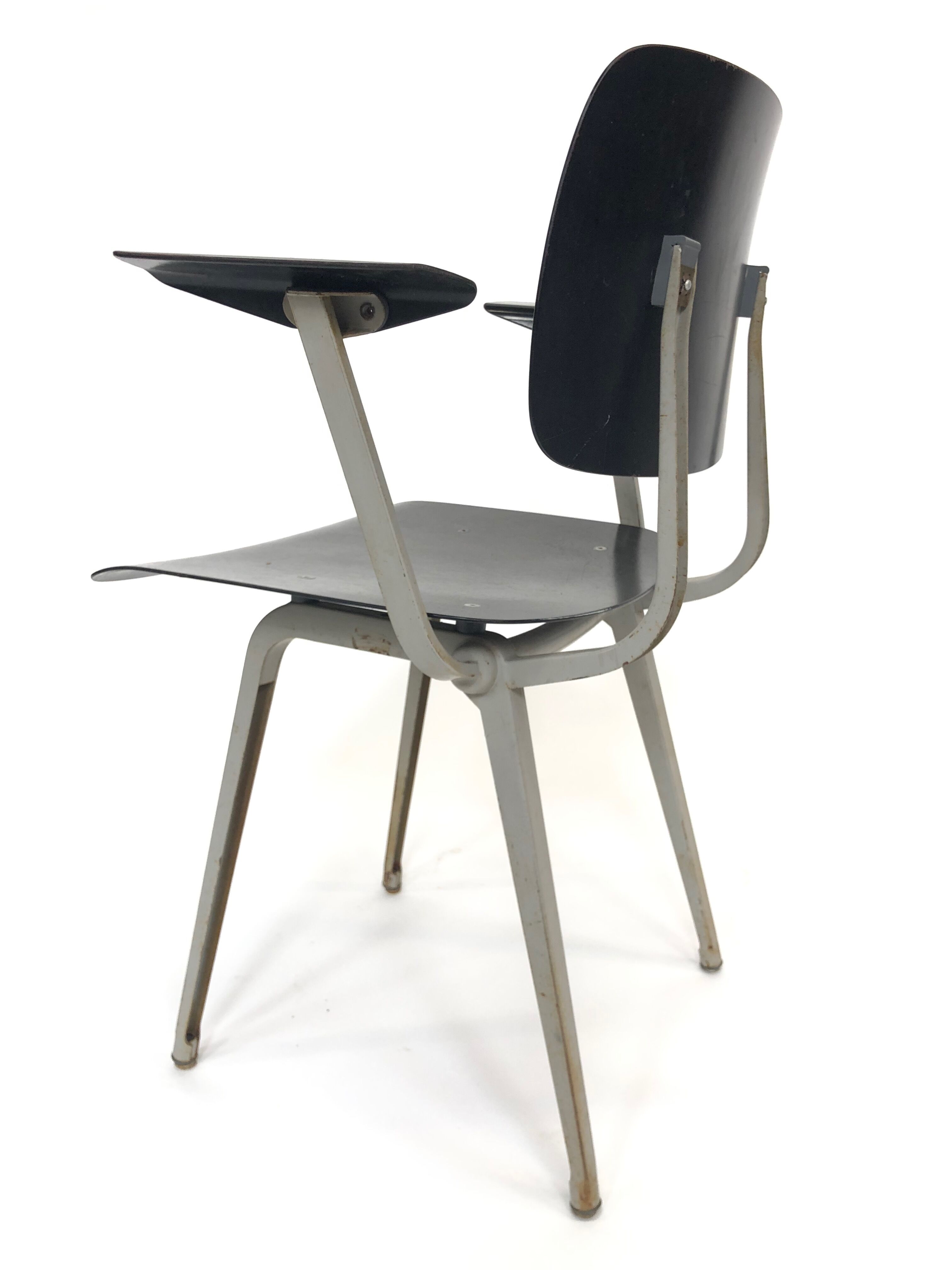 Set of 4 Revolt chairs by Friso Kramer