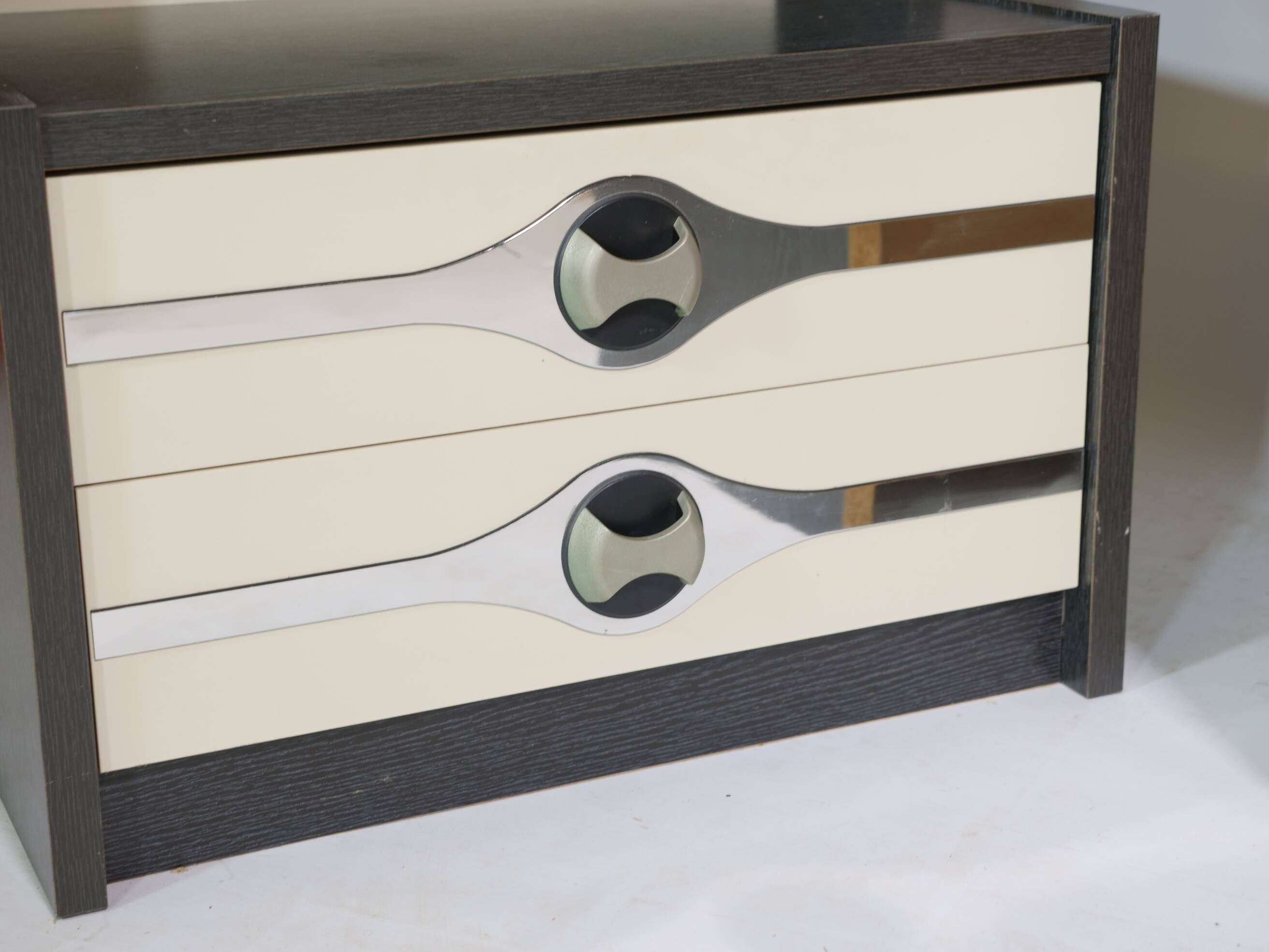 Modernist space age chest of drawers sideboard cabinet, 70s