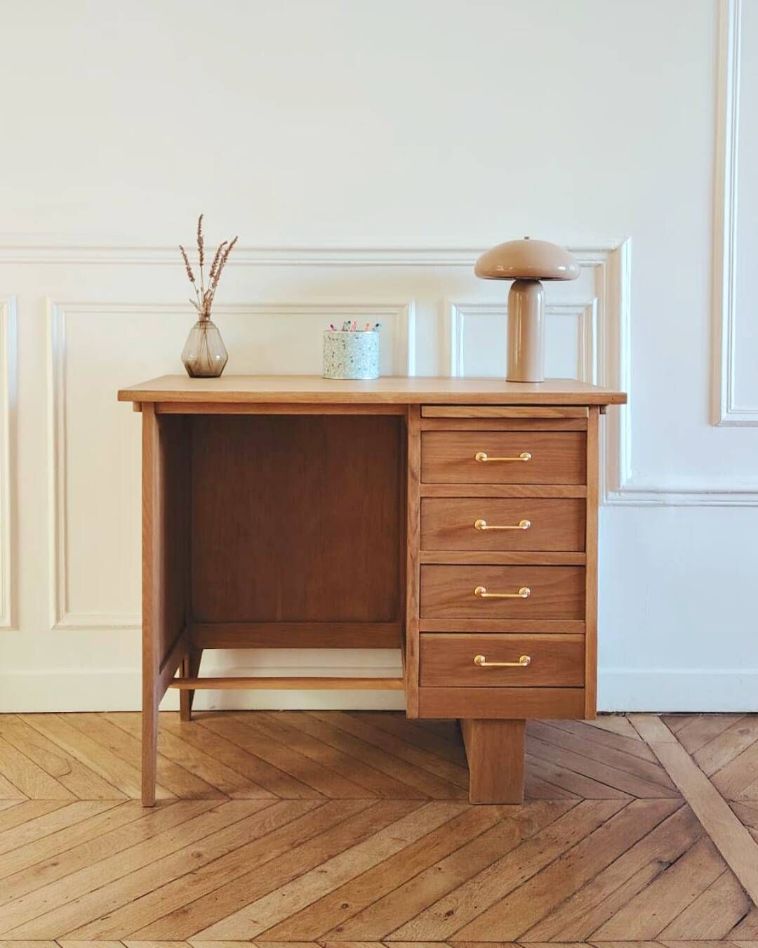 Renovated vintage desk, 1950s-60s