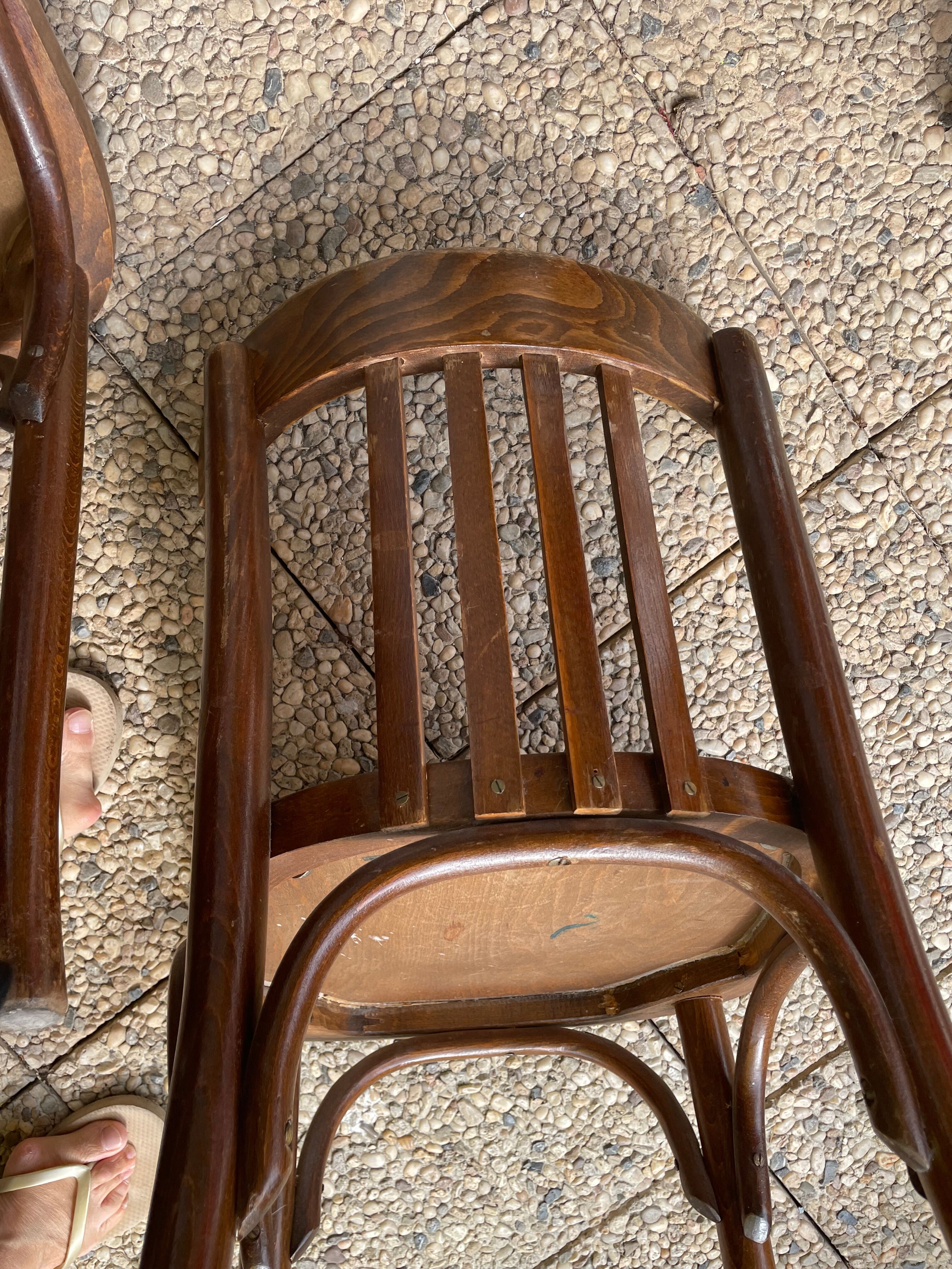 Set of 2 bistro chairs