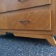 Commode vintage en chêne clair 1950