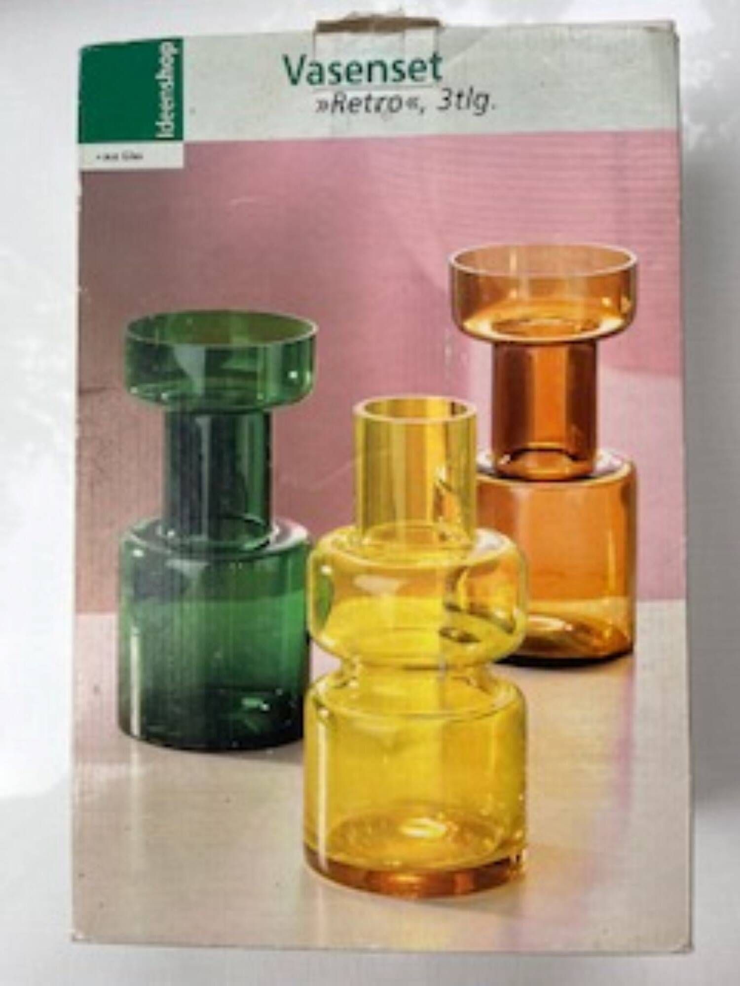 Many vases designed in the 70s.