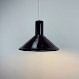 Danish purple glass pendant by Michael Bang for Holmegaard 1972