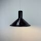 Danish purple glass pendant by Michael Bang for Holmegaard 1972