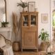 Art Deco glass cabinet